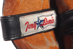 Tony Lama Black Cowboy Boots - Sz 11 1/2 D