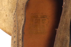 Vintage Eric Ross & Company Suede Captoe Blucher - Size 9 1/2C