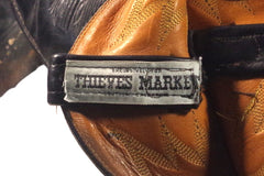 Southern California Thieves' Market Tony Lama Style Black Cowboy Boots - Sz 12D