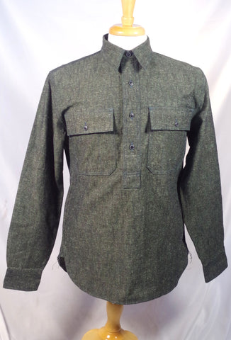 Heavy Duty RRL Gray Utility Shirt - Sz M