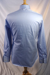 Suitsupply Blue Egyptian Cotton Slim Fit Dress Shirt - Sz 40 (15.75)