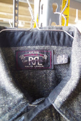 Heavy Duty RRL Gray Utility Shirt - Sz M