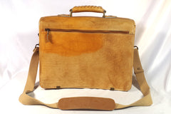 Vintage Rawlings Leather Messenger Bag by Gian Paolo Lombardo