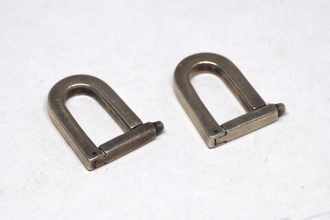 Sleek Tane Sterling Silver Cufflinks