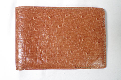 Vintage Turf Dotted Leather Billfold Wallet