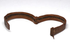 Fantastic Hinged Copper Belt Bracelet