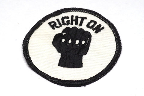 Vintage Black Power Patch