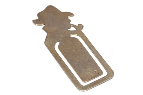 Vintage James Avery Sherlock Holmes Silver Bookmark