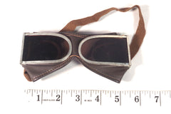 Vintage Army Folding Welder Goggles