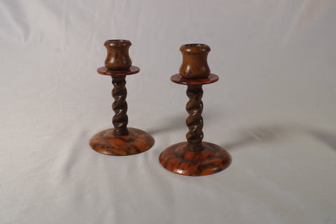 Early 20th Century Celluloid UK Candle Holders