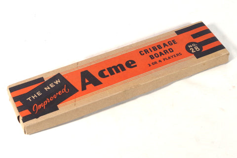 The New Improved Acme Cribbage Board