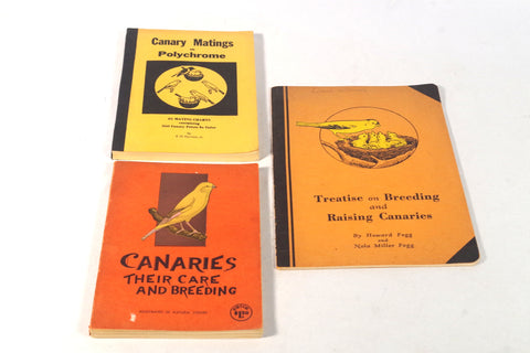 1940s and 1950s Canary Care and Breeding Books