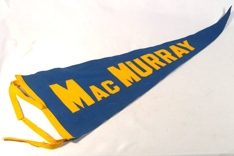 Vintage MacMurray Pennant