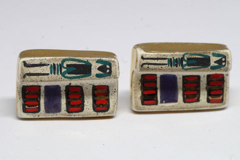 Bold Ancient Pictograph Cufflinks