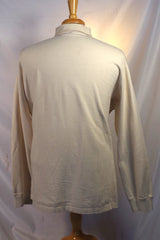 Ralph Lauren Polo Eggshell Cotton Rugby Shirt - Sz XL