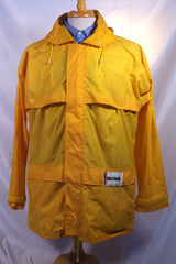 Vintage Sea Gear Yellow Waterproof Rain Jacket - Sz ~48