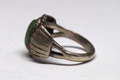 Classic Native American Turquoise and Sterling Silver Ring