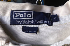 Ralph Lauren Polo Eggshell Cotton Rugby Shirt - Sz XL