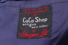 Vintage Steegan Yellow and Blue Plaid Madras Sport Coat - Sz 44L