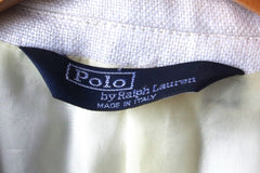 Stunning Ralph Lauren Polo White Linen Blazer - Sz 42L