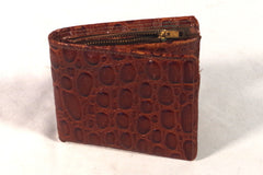 Manhattan Alligator Patterned Genuine Leather Wallet