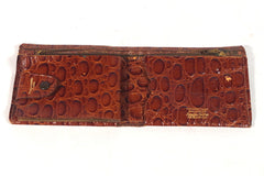 Manhattan Alligator Patterned Genuine Leather Wallet
