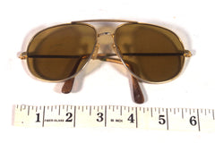 Classic Vintage Golden Aviator Sunglasses
