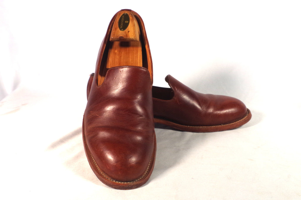 Smooth 2120 LA MX Umber Brown Leather Loafers - Sz ~10