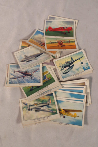 Vintage Wings Cigarettes Collectible Airplane Tobacco Cards