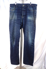 Cozy Nigel Cabourn Indigo Dyed Blue Jeans - Sz 36