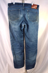The Rising Sun Mfg Co Distressed Blue Jeans - Sz 36/34