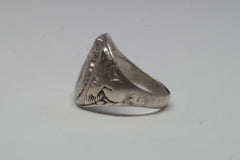 Vintage Future Farmers of America Sterling Silver Ring