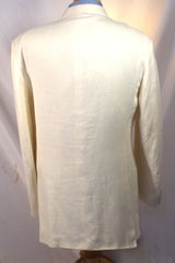 Stunning Ralph Lauren Polo White Linen Blazer - Sz 42L