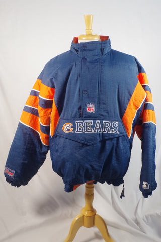 NFL Pro Line Authentic Chicago Bears Starter Jacket - Sz L