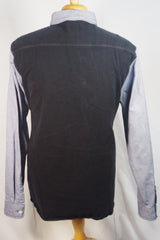 Bold Nigel Cabourn Patchwork Oxford Cotton Shirt - Sz 54 (US ~48)