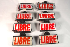 Vintage "Libre" Mexico City Taxi Signs