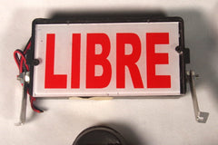Vintage "Libre" Mexico City Taxi Signs