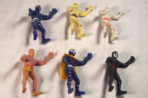 Vintage Fighting Luchador Action Figures