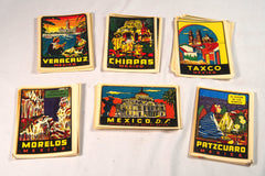 Vintage Mexican City Decals