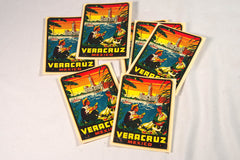 Vintage Mexican City Decals