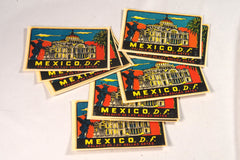 Vintage Mexican City Decals