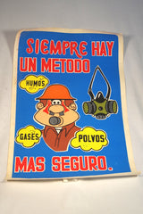 Sweet Vintage Mexican Work Safety Posters