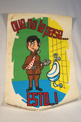 Sweet Vintage Mexican Work Safety Posters
