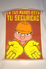 Sweet Vintage Mexican Work Safety Posters