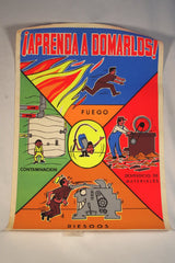 Sweet Vintage Mexican Work Safety Posters