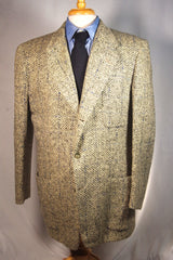 Jaunty Vintage Nash's Tweed Sport Coat - Sz ~46