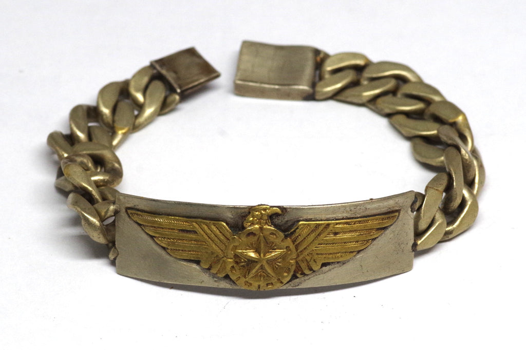 World War II Silver Air Force Bracelet