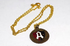 Vintage "A" Atlas Futbol Club Medal Charm
