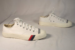 PRO-Keds Men's Lo Classic White Leather Sneakers - Sz 6