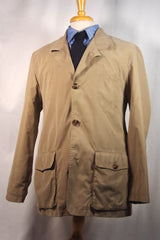 Sweet TravelSmith Multipocketed Tan Safari Jacket - Sz L
